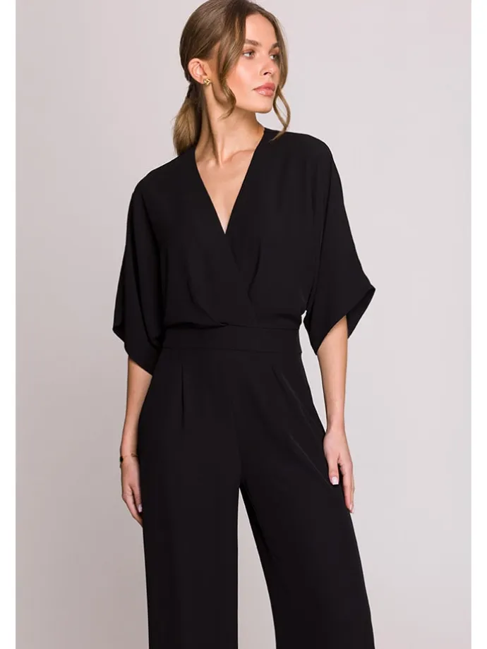 Jumpsuit in Schwarz