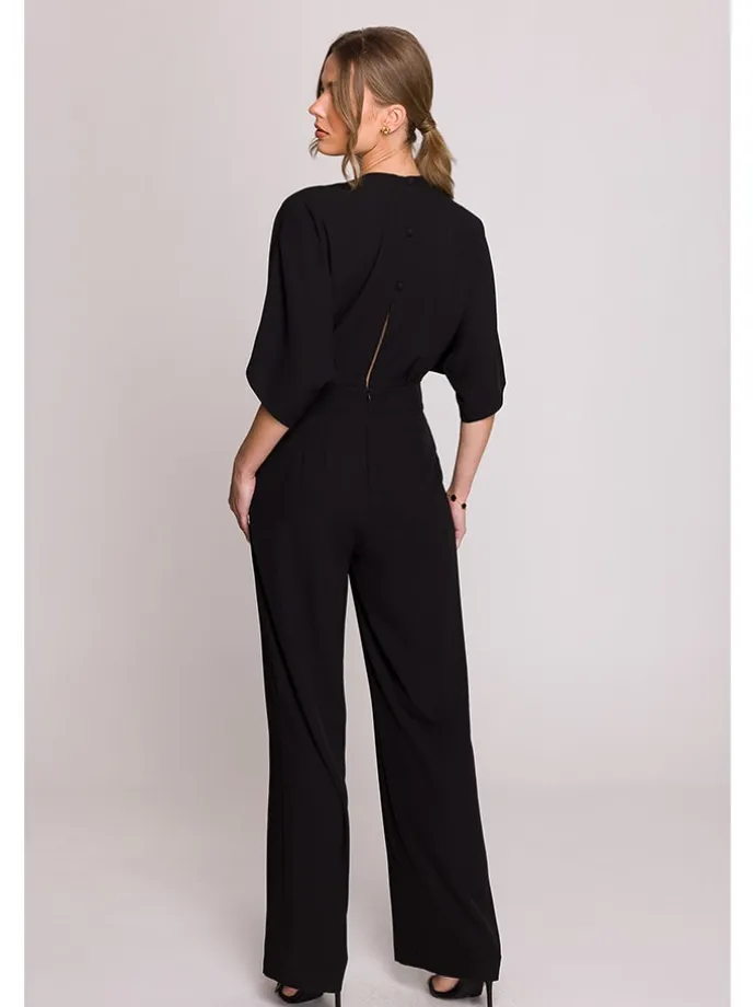Jumpsuit in Schwarz