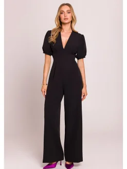 Jumpsuit in Schwarz