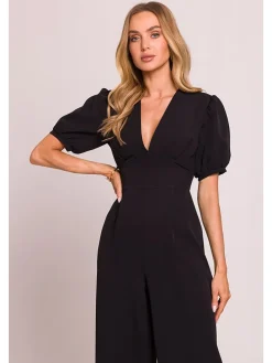 Jumpsuit in Schwarz