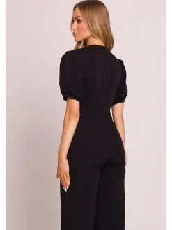 Jumpsuit in Schwarz