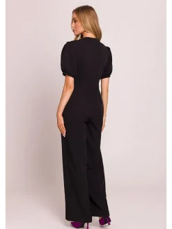 Jumpsuit in Schwarz