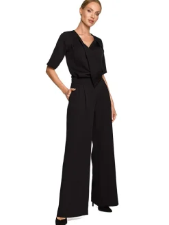 Jumpsuit in Schwarz