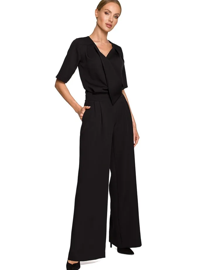 Jumpsuit in Schwarz