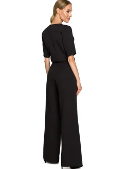 Jumpsuit in Schwarz