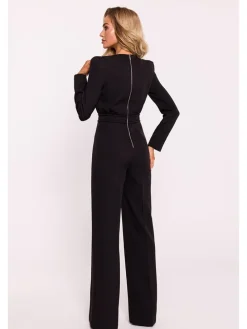 Jumpsuit in Schwarz