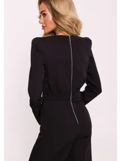 Jumpsuit in Schwarz