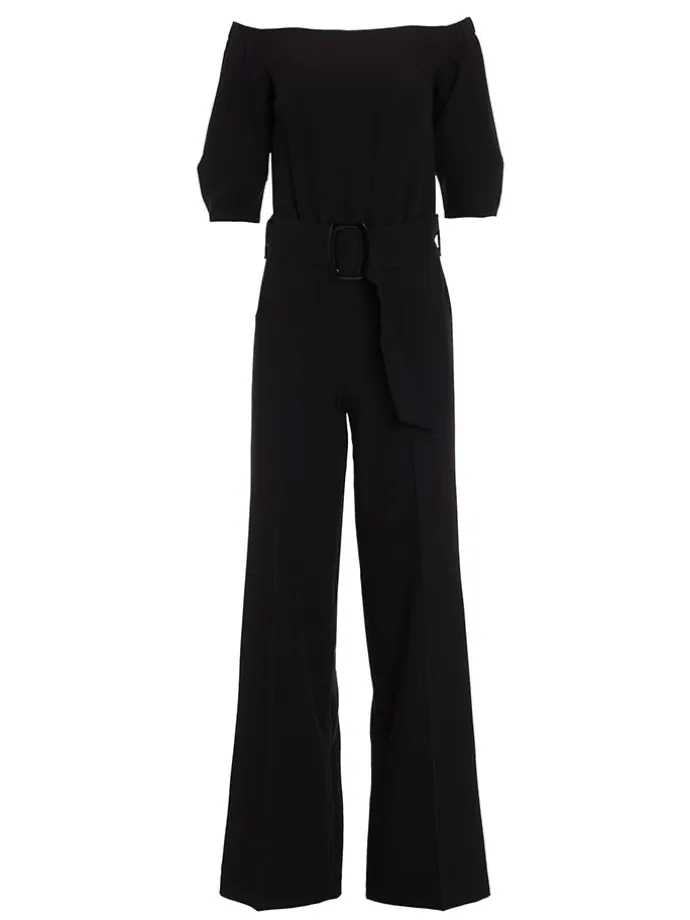 Jumpsuit in Schwarz