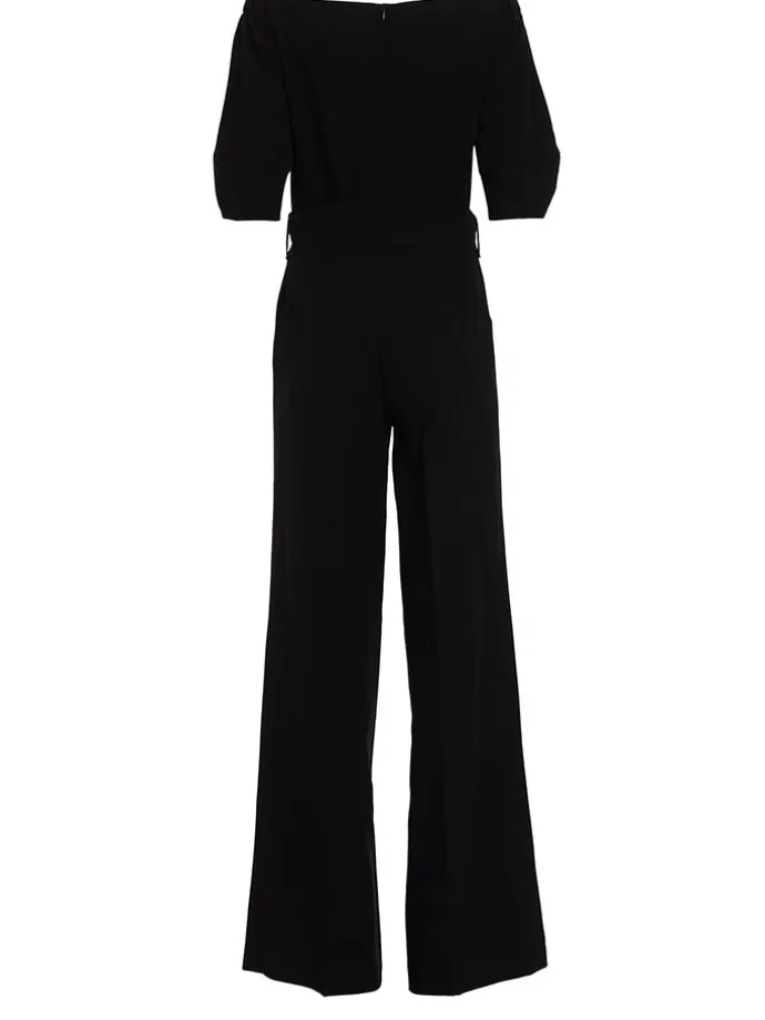 Jumpsuit in Schwarz