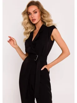 Jumpsuit in Schwarz