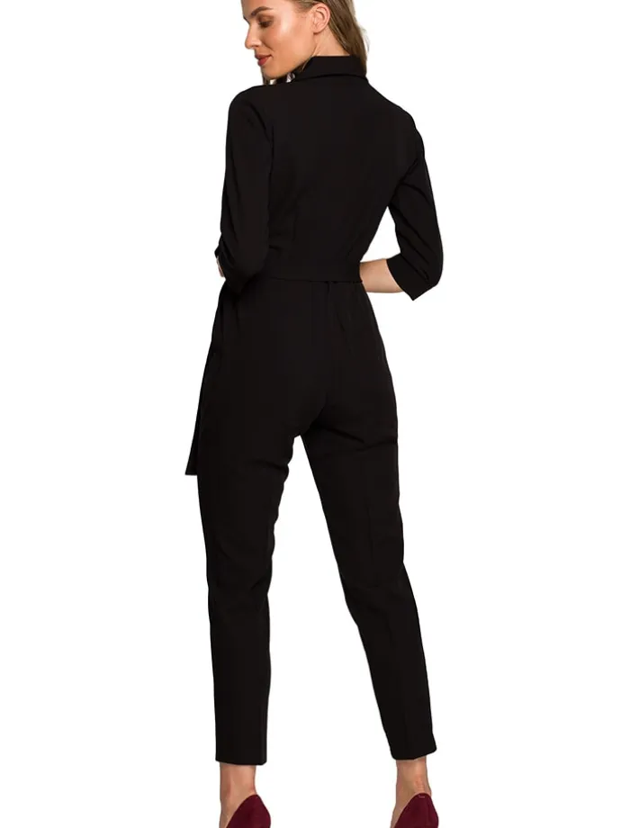 Jumpsuit in Schwarz