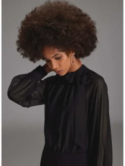 Jumpsuit in Schwarz