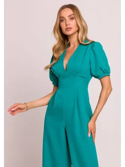 Jumpsuit in Türkis