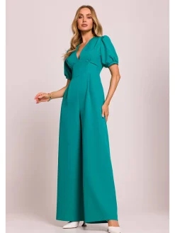 Jumpsuit in Türkis
