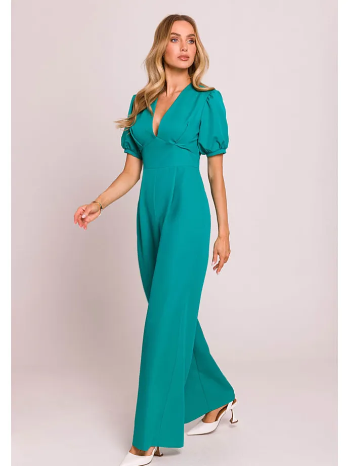 Jumpsuit in Türkis