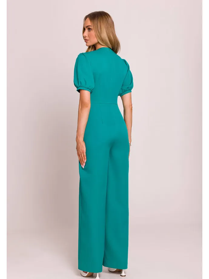Jumpsuit in Türkis