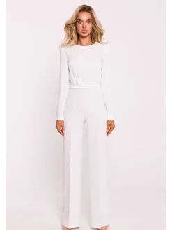 Jumpsuit in Weiß