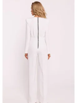Jumpsuit in Weiß