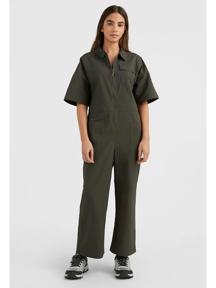 Jumpsuit "Utility Trail" in Khaki