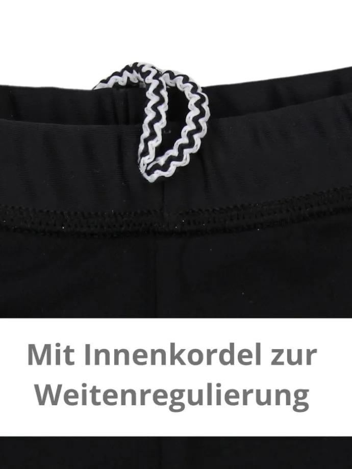 Jungen Kurze Badehose mit Einsätzen Seitlich in grün