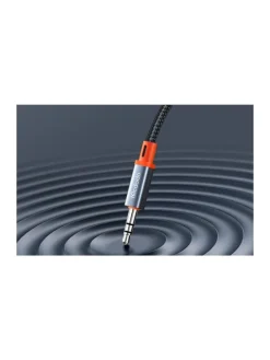 Kabel Lightning auf 3.5mm Audiokabel AUX Miniklinke, 1.8m (schwarz)