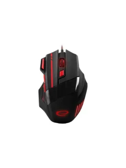 Kabelgebundene Gaming-Maus - Professionelle Gaming-Maus für in Rot