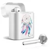 Kabellose Bluetooth-In-Ear-Kopfhörer in Silber