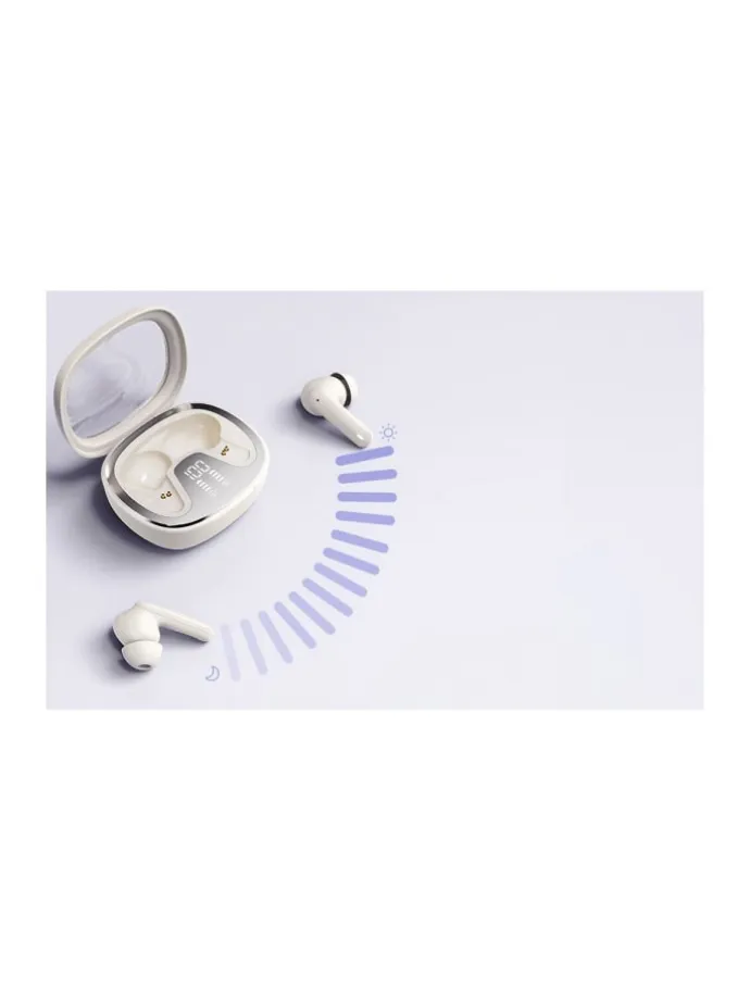 Kabellose Ohrhörer Kopfhörer 320 mAh Bluetooth 5.3 In-Ear Kopfhörer Schwarz