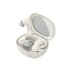 Kabellose Ohrhörer Kopfhörer 320 mAh Bluetooth 5.3 In-Ear Kopfhörer Beige