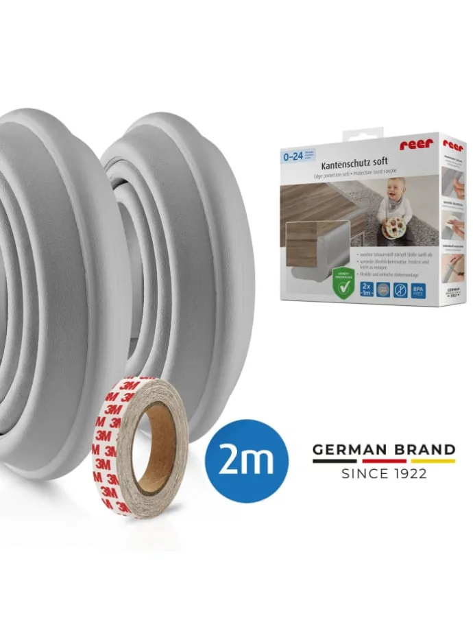 Kantenschutz soft grau in Grau ab 0 Monate