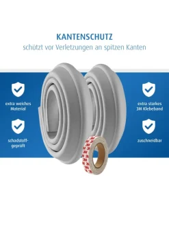 Kantenschutz soft grau in Grau ab 0 Monate