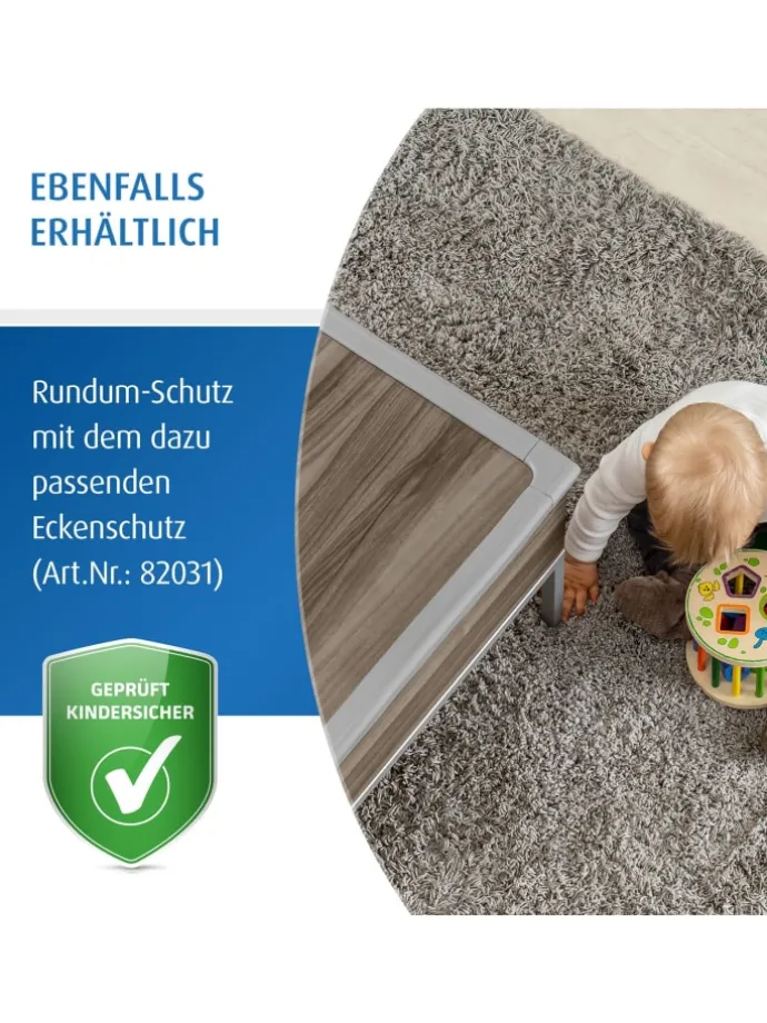Kantenschutz soft grau in Grau ab 0 Monate