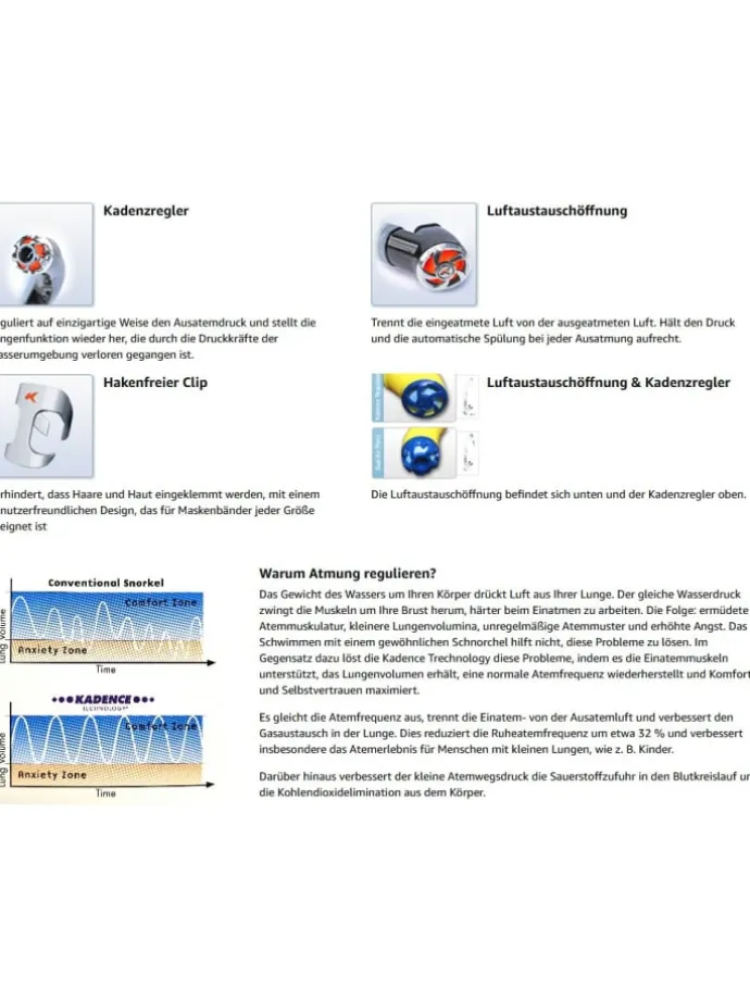 Kapitol Reef 2-teiliges Taucherset Schnorchel und Maske Profiqualität pink