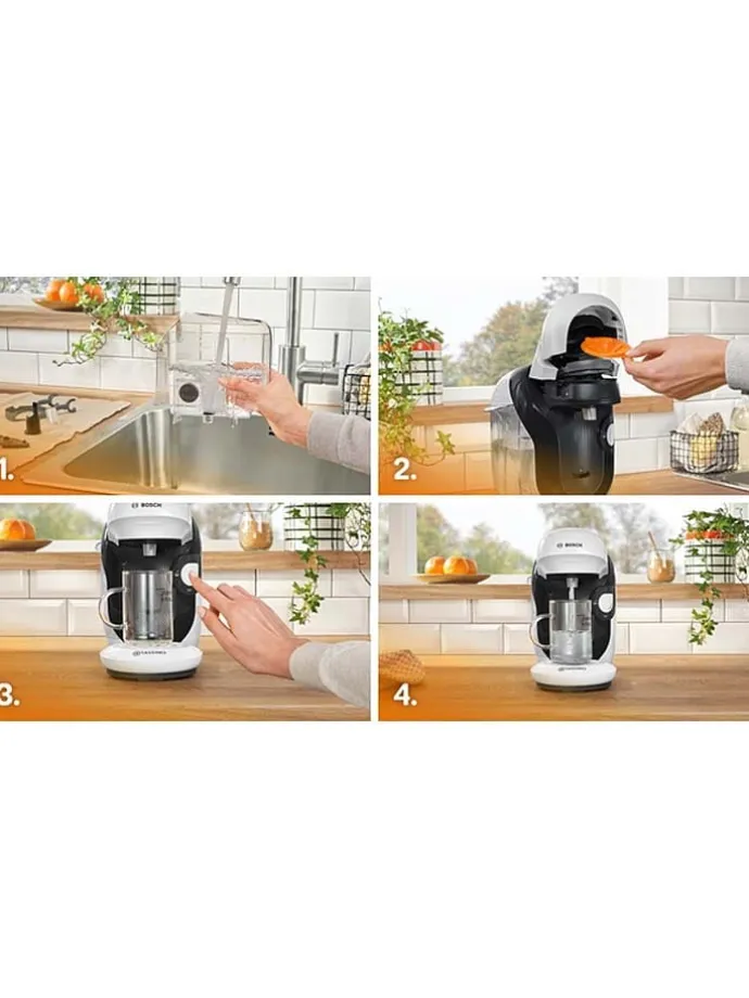 Kapselmaschine "Tassimo Style" in Weiß