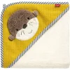 Kapuzenbadetuch 80 x 80 cm - Otter in bunt,motiv