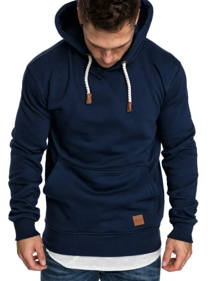 Kapuzenpullover ERIC in Navyblau