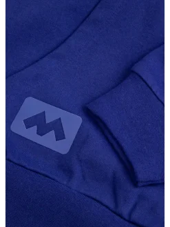 Kapuzenpullover in blau