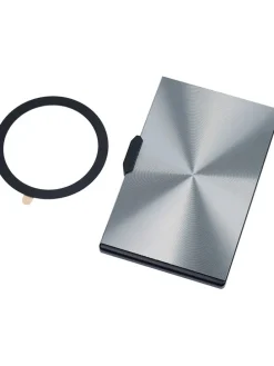Kartenetui "MagSafe" in Silber