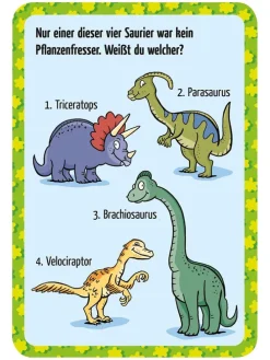 Kartenspiel "50 dinostarke Rätsel" - ab 6 Jahren