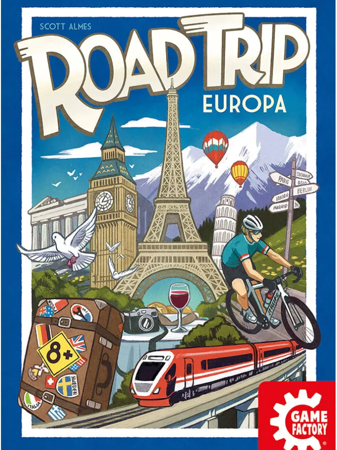 Kartenspiel "Road Trip Europa" - ab 8 Jahren