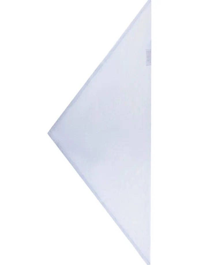 Kaschmir-Halstuch in Hellblau - (L)85 x (B)35 cm