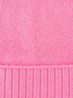 Kaschmir-Mütze in Rosa