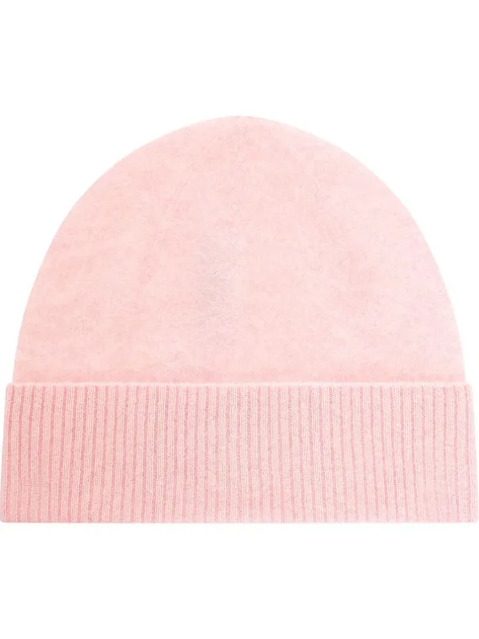 Kaschmir-Mütze in Rosa