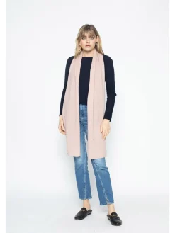Kaschmir-Schal "Kelly" in Rosa - (L)200 x (B)30 cm