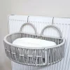 Katzenbett ''Peti'' in Grau/ Weiß - (B)51 x (H)27 x (T)33 cm