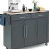 Küchenwagen Buffetschrank in Grau