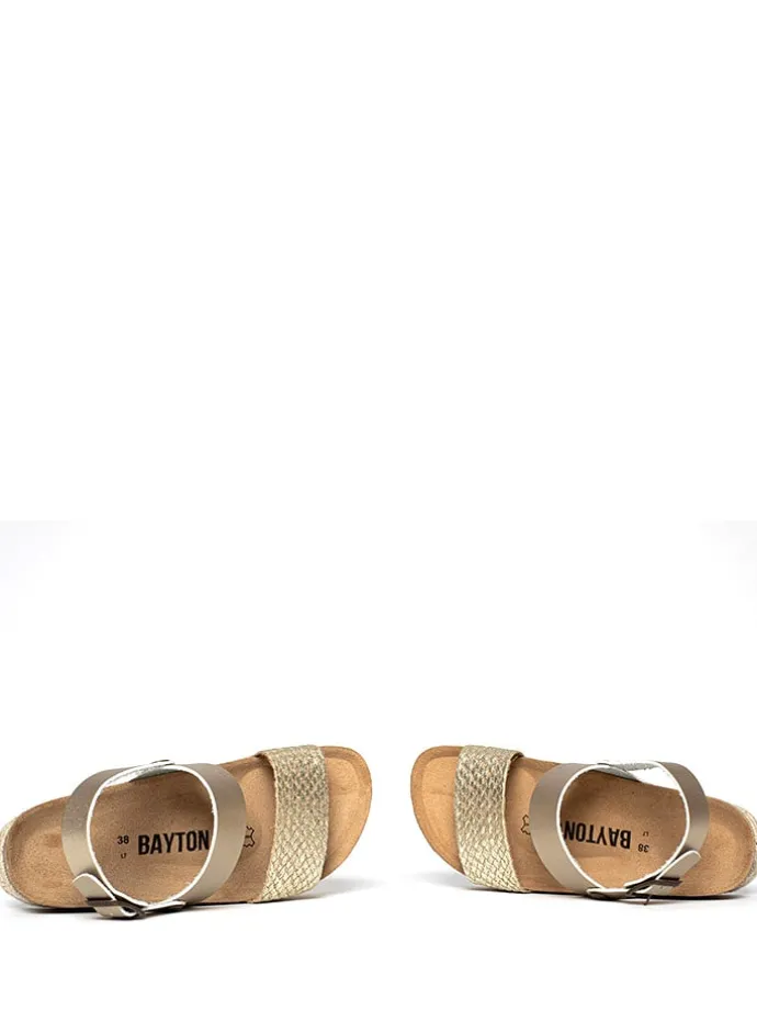 Keilsandaletten "Gaceo" in Gold