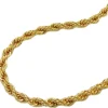 Kette 2mm Kordelkette 9Kt GOLD 42cm in gold