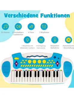 Keyboard 31 Tasten in Blau