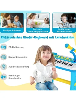 Keyboard 31 Tasten in Blau